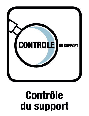 label Contôle de support Contôle de support