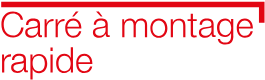 label Hoppe carré montage rapide et facile Hoppe carré montage rapide et facile