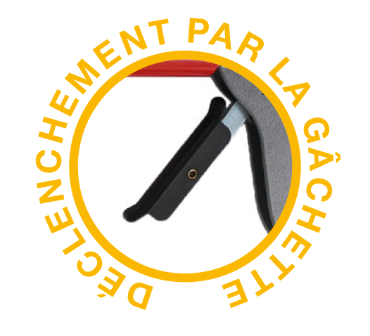 Picto Déclenchement par la gâchette H40