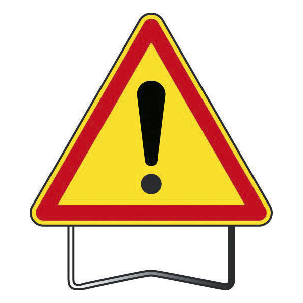 Panneaux de signalisation temporaire