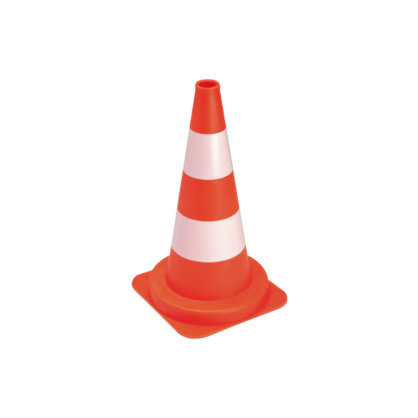 Balise pvc orange fluo