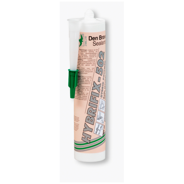 Mastic colle special zinc hybrifix 502 gris 300 ml