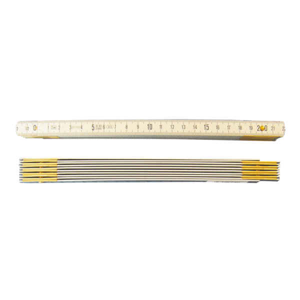 Mesure pliante aluminum 2 m