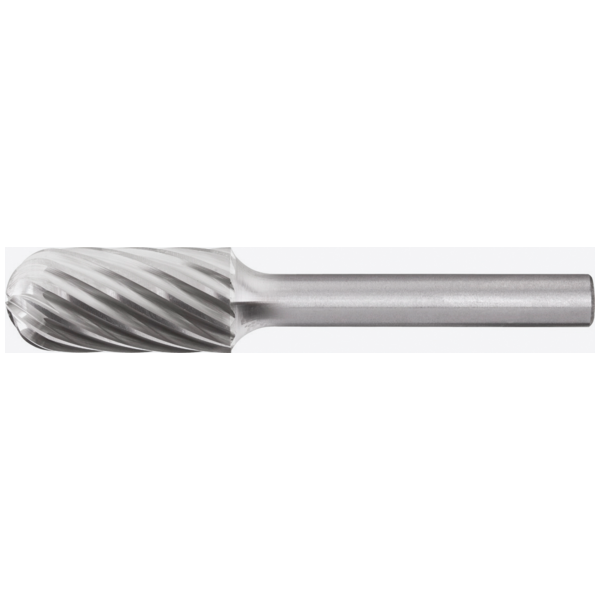 Fraise lime carbure cylindrique a bout arrondi wrc denture ''inox''