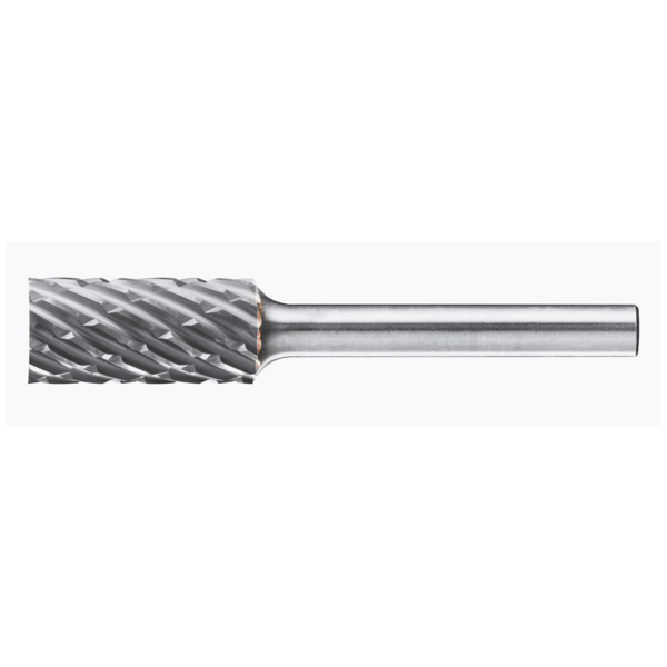 Fraise lime carbure cylindrique coupe en bout zya denture ''steel''