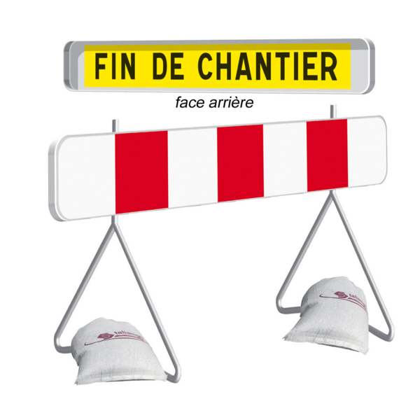 Panneaux de signalisation temporaire