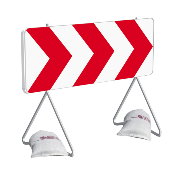 Panneaux de signalisation temporaire
