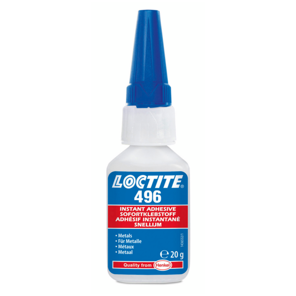 Adhesif instantane loctite 496 20gr