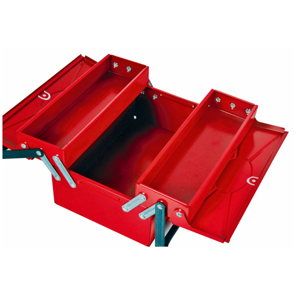 Boite a outils acier 5 compartiments