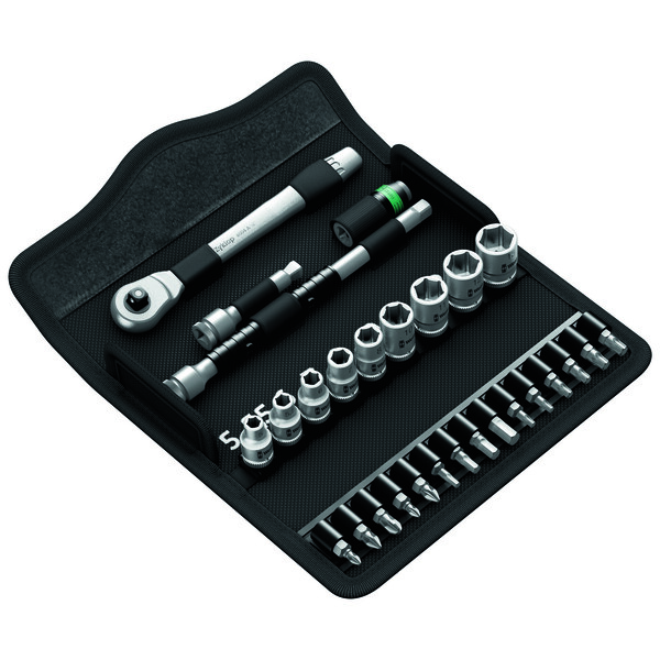 Jeu de cliquet zyklop metal switch 1/4'' 8100 sa 8 (28 pieces)