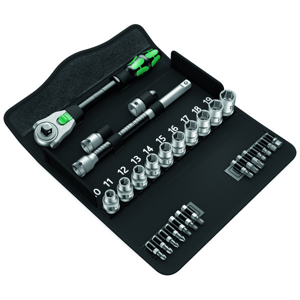 Jeu de cliquet zyklop speed 1/2'' 8100 sc 6 (28 pieces)