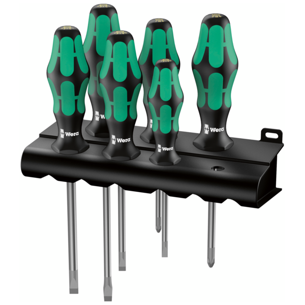 Tournevis kraftform plus lasertip 334/6 (jeu de 6)