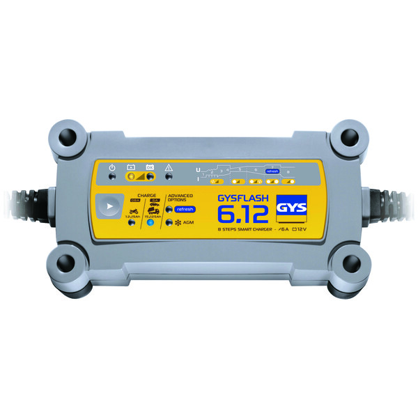 Chargeur automatique 12 v gysflash 6.12