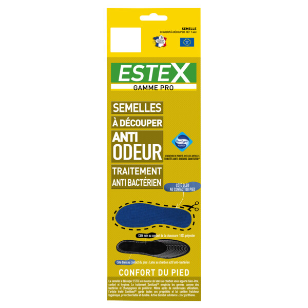 Semelle anti-odeur