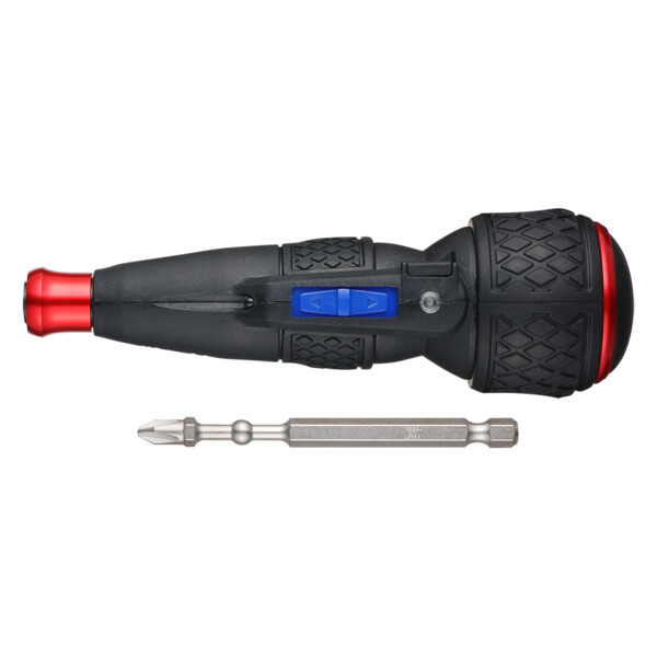 Tournevis assistance elect. ball grip usb + 1 embout chocs ph2x90mm