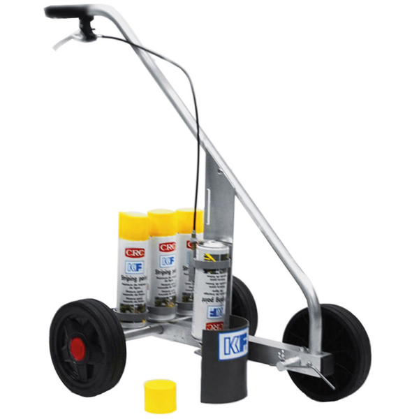 Chariot 3 roues striping machine