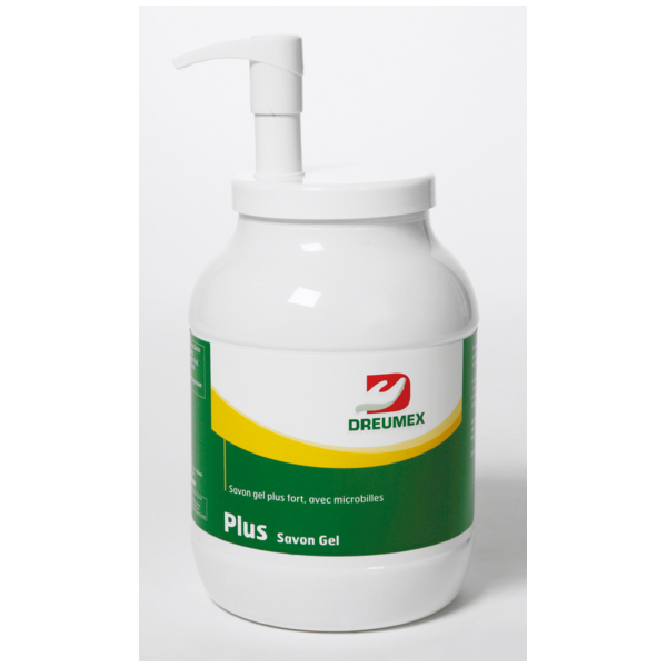 Savon gel "plus" microbilles
