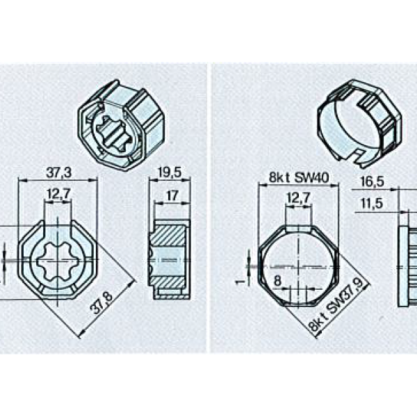 Adaptateur pour moteur standard