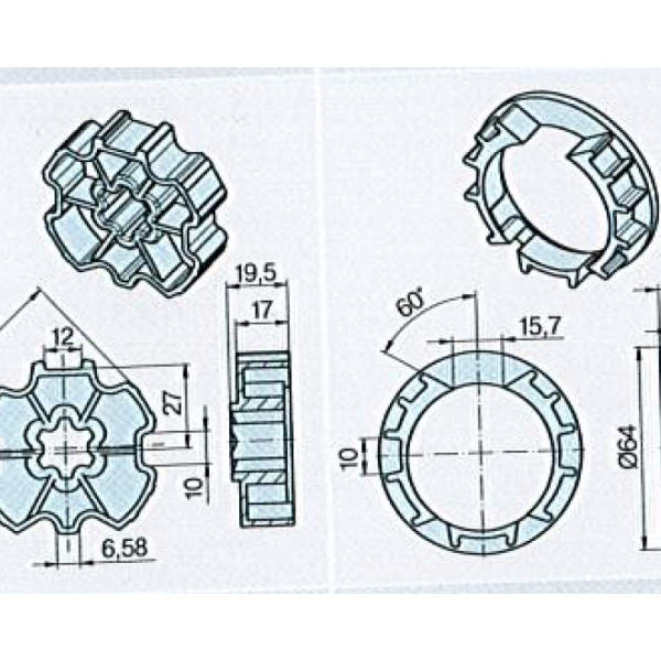 Adaptateur pour moteur standard