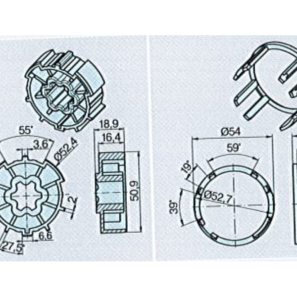 Adaptateur pour moteur standard