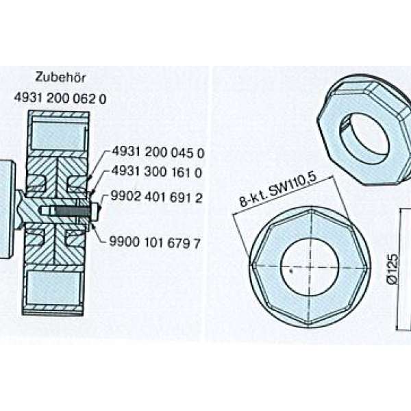 Adaptateur pour moteur standard