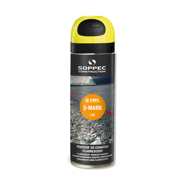 Aérosol traçage temporaire chantier 650ml
