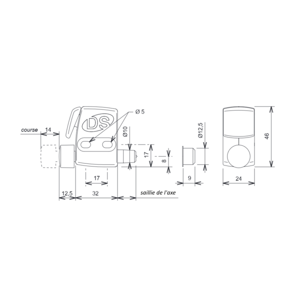 Arrêt de vantail s'hestia easy control