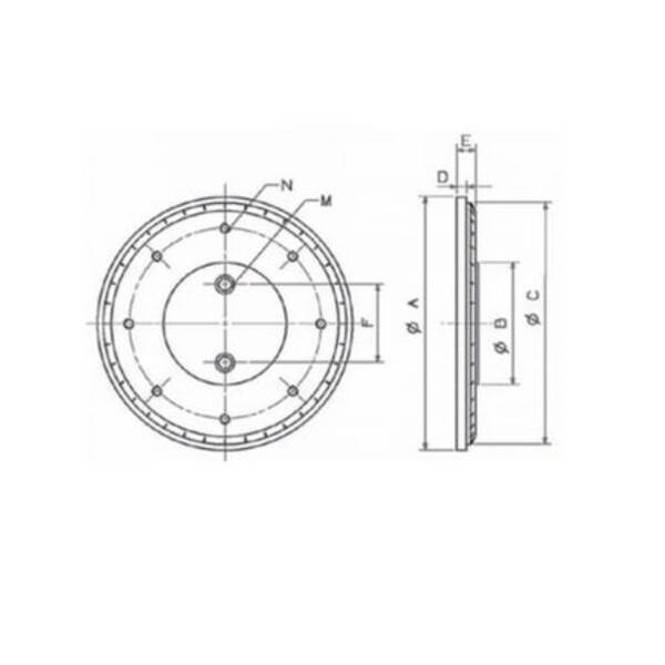 Base tournante pour etau
