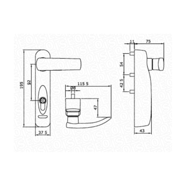 Béquille électronique trim-tonic