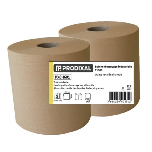 Bobine ouate essuyage industriel