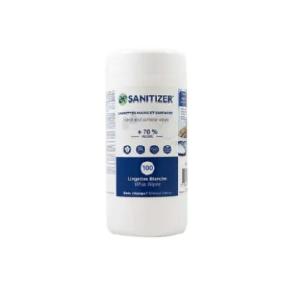 Boite de lingettes antiseptiques