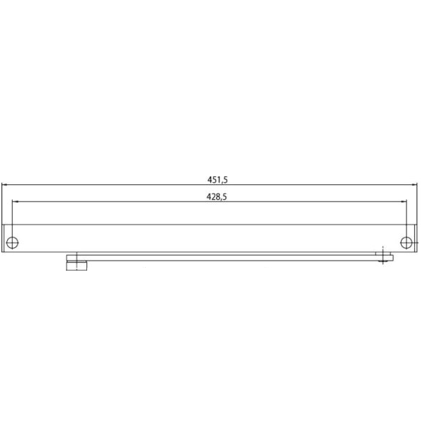 Bras a coulisse ts5000 ecline
