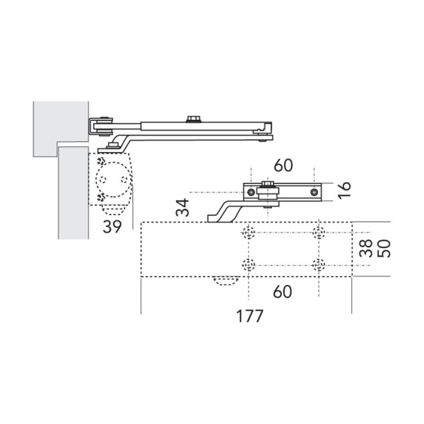 Bras standard ts 1500