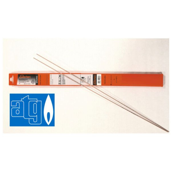 Brasure cuivre phosphore 6% argent selectarc pag60 atg 2x500mm (1kg)