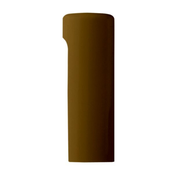 Cache fiche alu bout plat