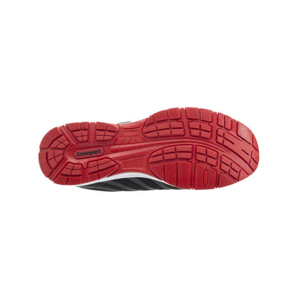 Chaussure galaxite rouge/noir basse s1p