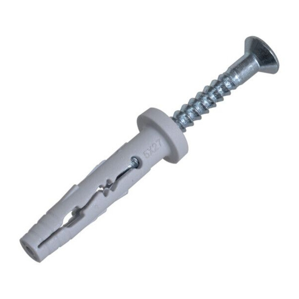 Cheville à frapper col plat