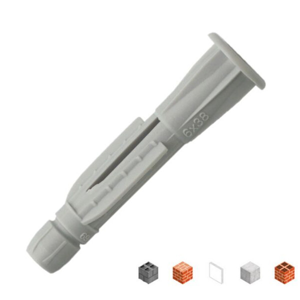 Cheville polypropylène unic