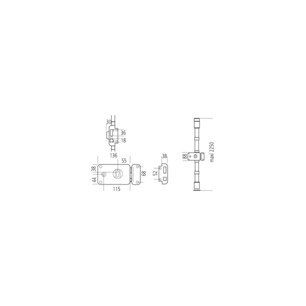 Coffre 3 points applique fouillot horga