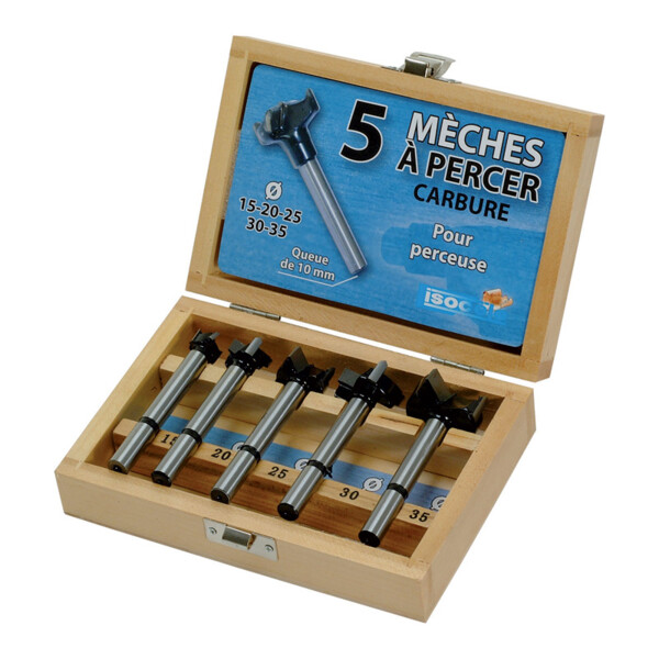 Coffret 5 mèches à façonner