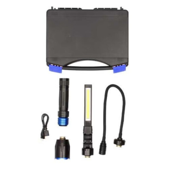 Coffret éclairage rechargeable 3 en 1