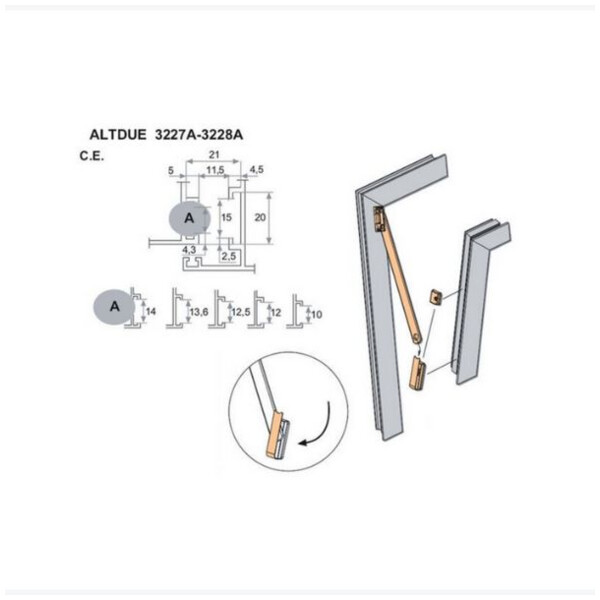 Compas de soufflet fapim