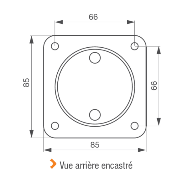 Contacteur à clé universel sans cylindre