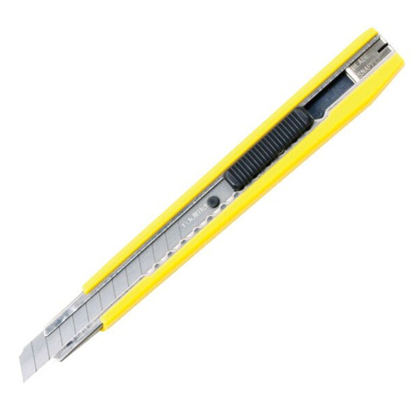Cutter 9 mm jaune lc303