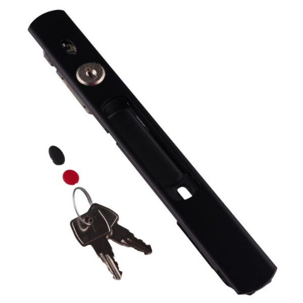 Cuvette olé top avec deux éléments de fixation et clé - manœuvre noire