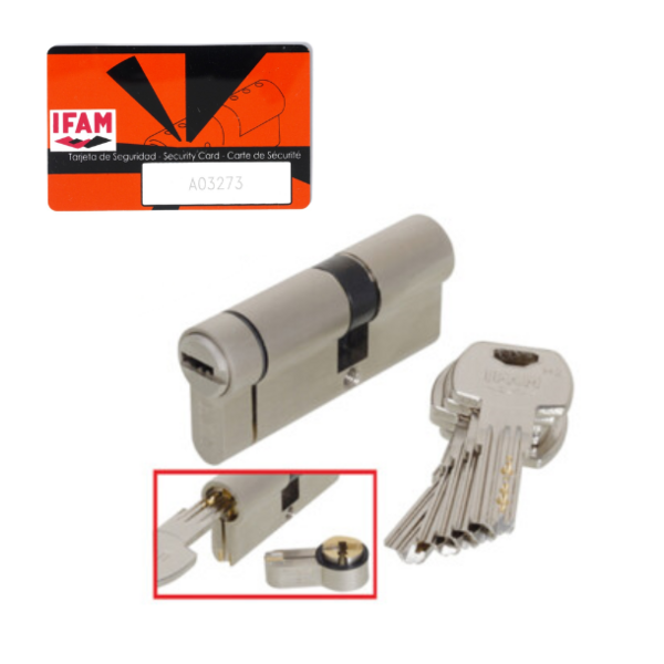 Cylindre double f6s+ anti-arrachement - varié