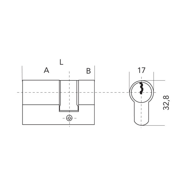 Demi-cylindre f5s