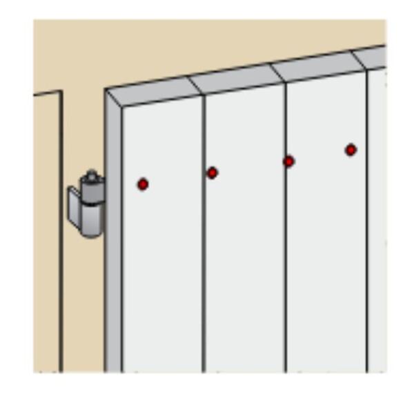 Ecrou borgne pour vis trcc