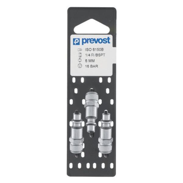 Embout filetage male conique r 1/4 (par 3)