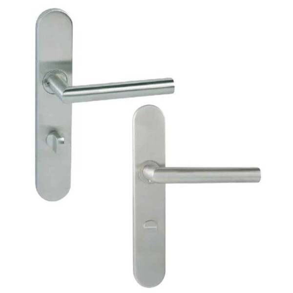 Ensemble inox sur plaque charleston